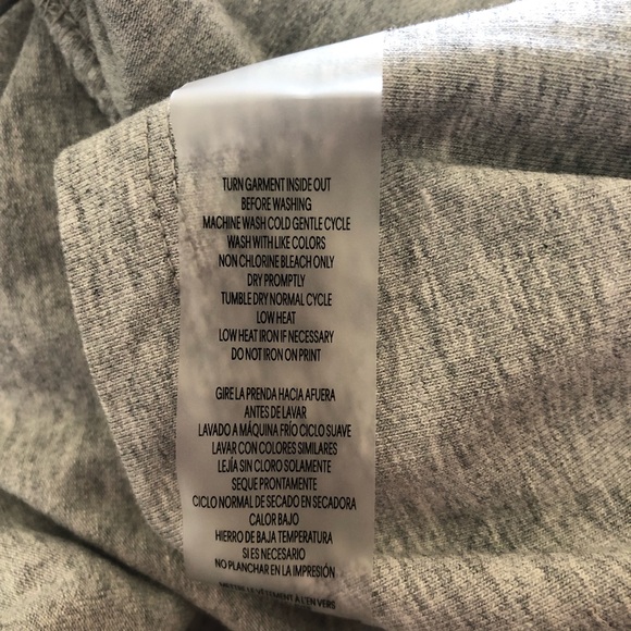 NWOT - Calvin Klein Gray Knit Jumpsuit w/Drawstring Elastic Waist - Picture 9 of 9